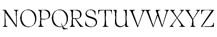 Fenul TRIAL StandardRegular Instance Font UPPERCASE