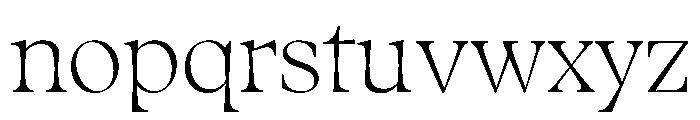 Fenul TRIAL StandardRegular Instance Font LOWERCASE