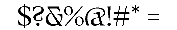 Fenul TRIAL StandardSemibold Instance Font OTHER CHARS