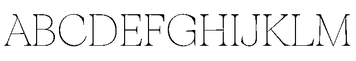 Fenul TRIAL StandardThin Instance Font UPPERCASE