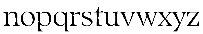 FenulStandard Medium TRIAL Font LOWERCASE