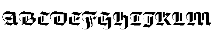 Ferro BlackI Font UPPERCASE