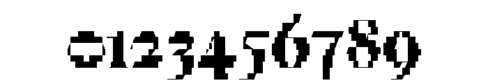 Ferro BlackII Font OTHER CHARS