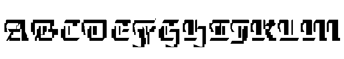 Ferro BlackII Font UPPERCASE
