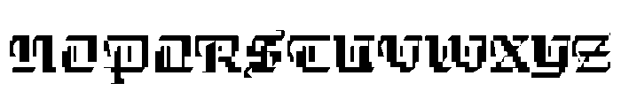 Ferro BlackII Font UPPERCASE