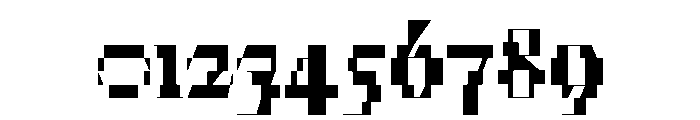 Ferro BlackIII Font OTHER CHARS