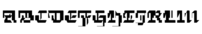 Ferro BlackIII Font UPPERCASE