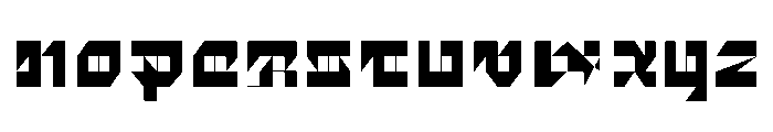 Ferro BlackIV B20621d7 Font UPPERCASE