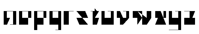 Ferro BlackIV B20621d7 Font LOWERCASE