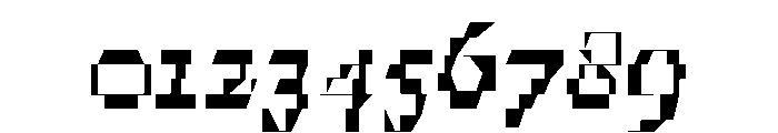 Ferro ItalicIII Font OTHER CHARS