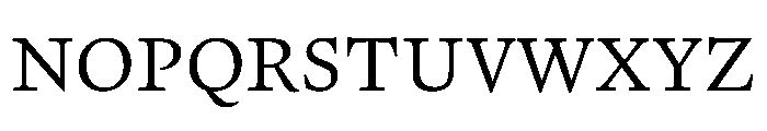 Ferro RegularI Font UPPERCASE