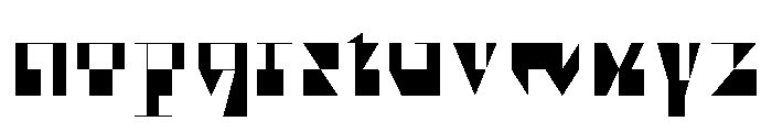 Ferro RegularIV Font LOWERCASE