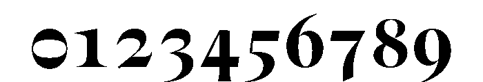 FerroMono BlackI Font OTHER CHARS