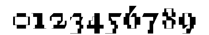 FerroMono BlackIII Font OTHER CHARS