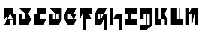 FerroMono BlackIV Font UPPERCASE