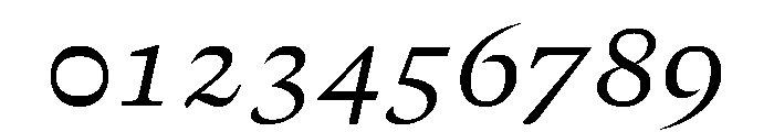 FerroMono ItalicI Font OTHER CHARS