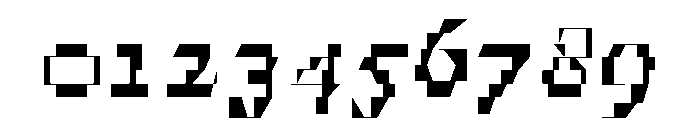 FerroMono ItalicIII Font OTHER CHARS