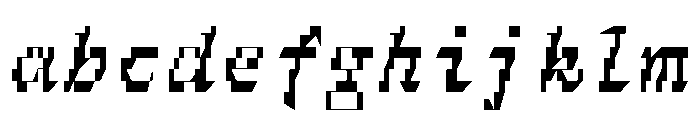 FerroMono ItalicIII FONT