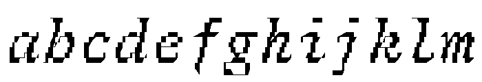 FerroMono ItalicII FONT