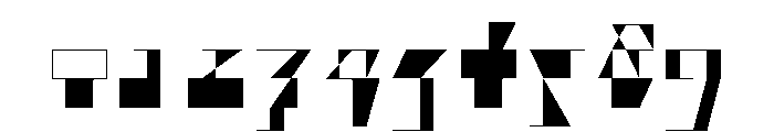FerroMono ItalicIV Font OTHER CHARS