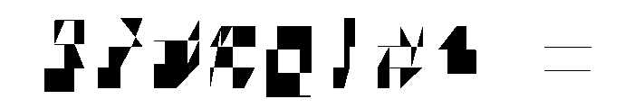 FerroMono ItalicIV Font OTHER CHARS
