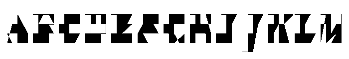FerroMono ItalicIV Font UPPERCASE