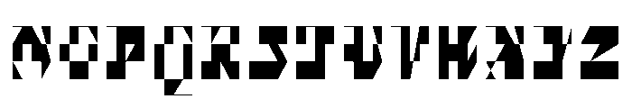 FerroMono ItalicIV Font UPPERCASE