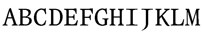 FerroMono RegularI Font UPPERCASE