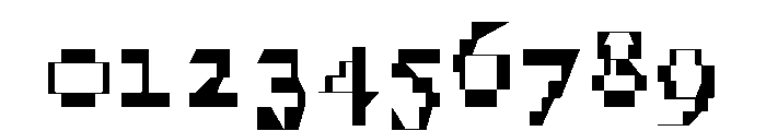 FerroMono RegularIII Font OTHER CHARS