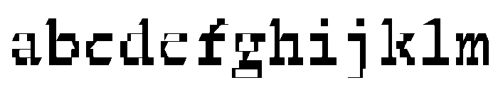FerroMono RegularIII FONT
