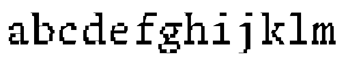 FerroMono RegularII FONT