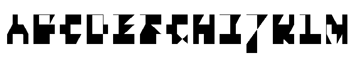 FerroMono RegularIV Font UPPERCASE