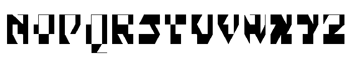 FerroMono RegularIV Font UPPERCASE