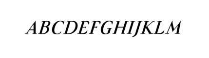 Felina Serif Bold Italic Font UPPERCASE