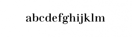 Felina Serif Bold Font LOWERCASE