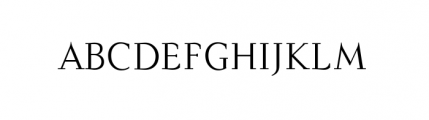 Felina Serif Light Font UPPERCASE