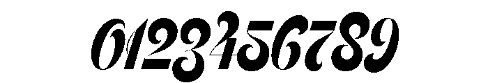 Feline Bold Sharp Font OTHER CHARS