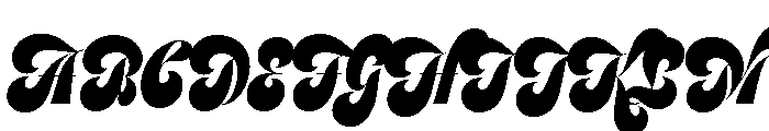 Feline Extra Black Sharp Font UPPERCASE