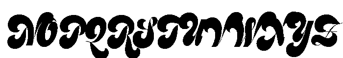 Feline Extra Black Font UPPERCASE