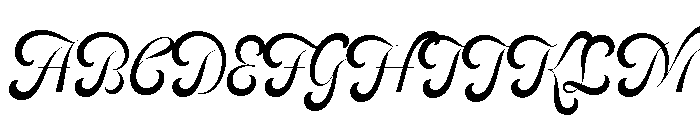 Feline Light Font UPPERCASE