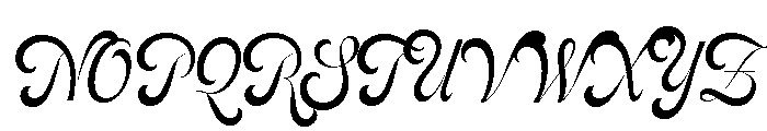 Feline Light Font UPPERCASE