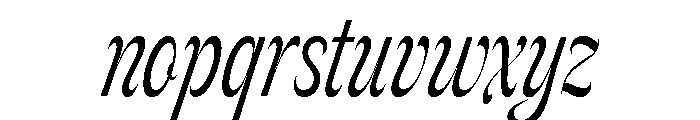 Feline Light Font LOWERCASE