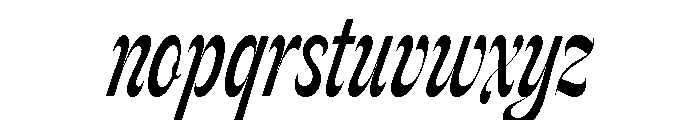 Feline Regular Font LOWERCASE