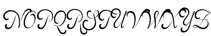 Feline Thin Font UPPERCASE