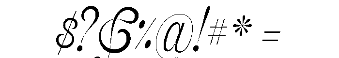Feline Font OTHER CHARS