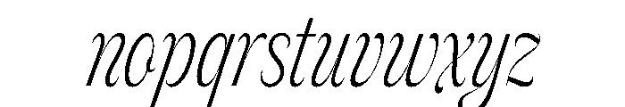 Feline Font LOWERCASE