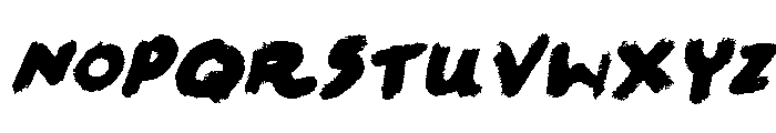 Felt Noisy Yet Font UPPERCASE