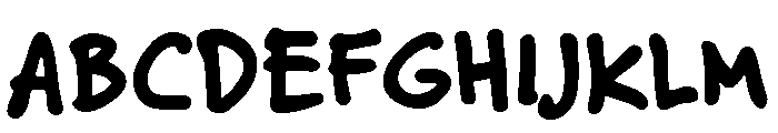 Felt Tip Roman Heavy Font UPPERCASE