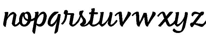 Feltro Normal Font LOWERCASE