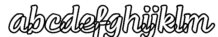 Feltro Outline FONT